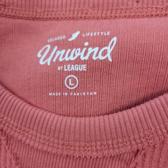 Unwind By League Smoky Mountains TennesseeRibbed Sweatshirt Size Large - Picture 2 of 15